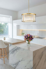 Carnaby 6 Light Chandelier Modern Gold