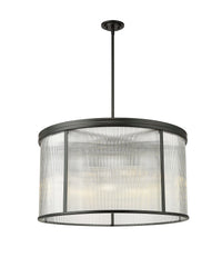 Carnaby 9 Light Chandelier Matte Black