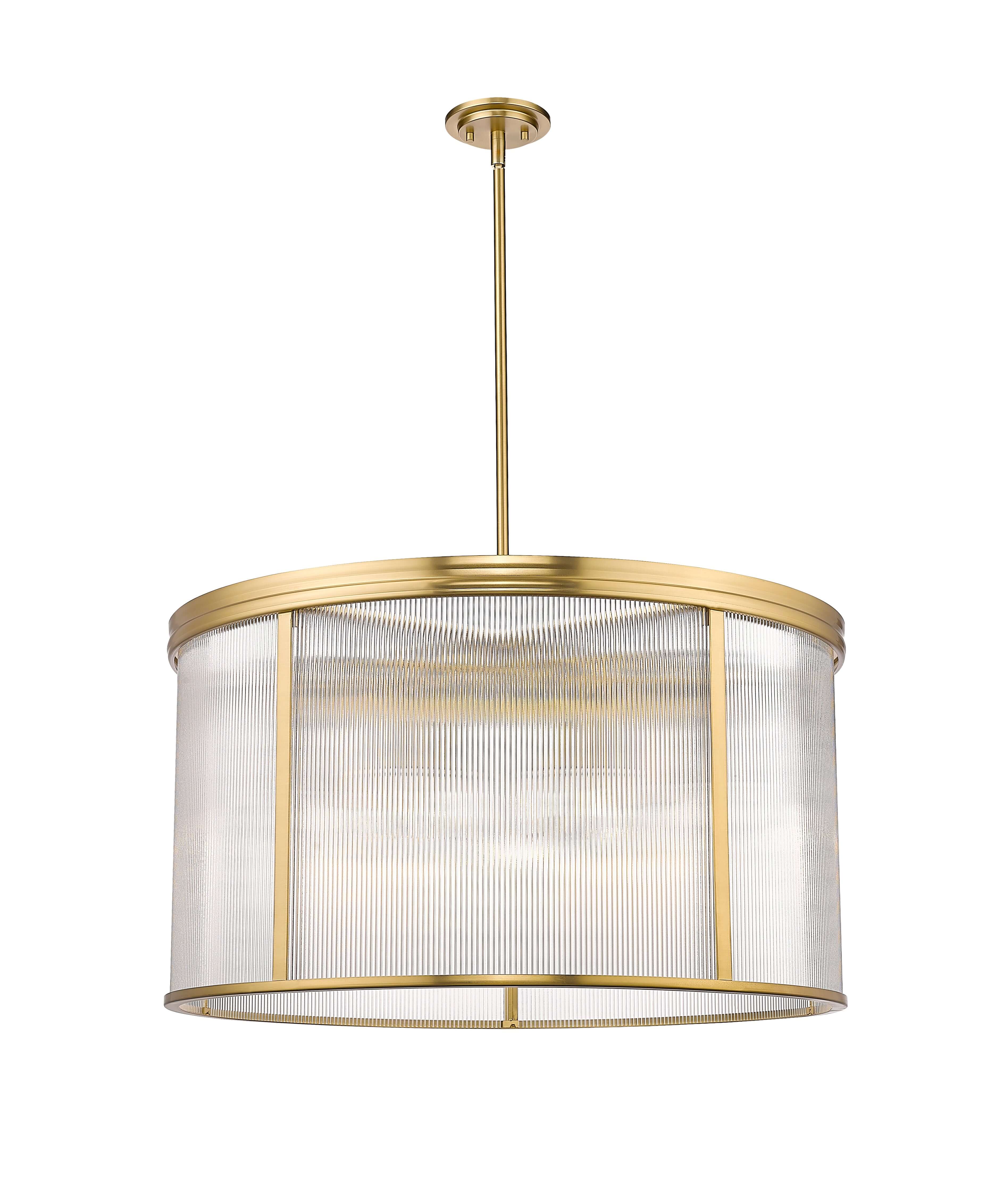 Carnaby 9 Light Chandelier Modern Gold