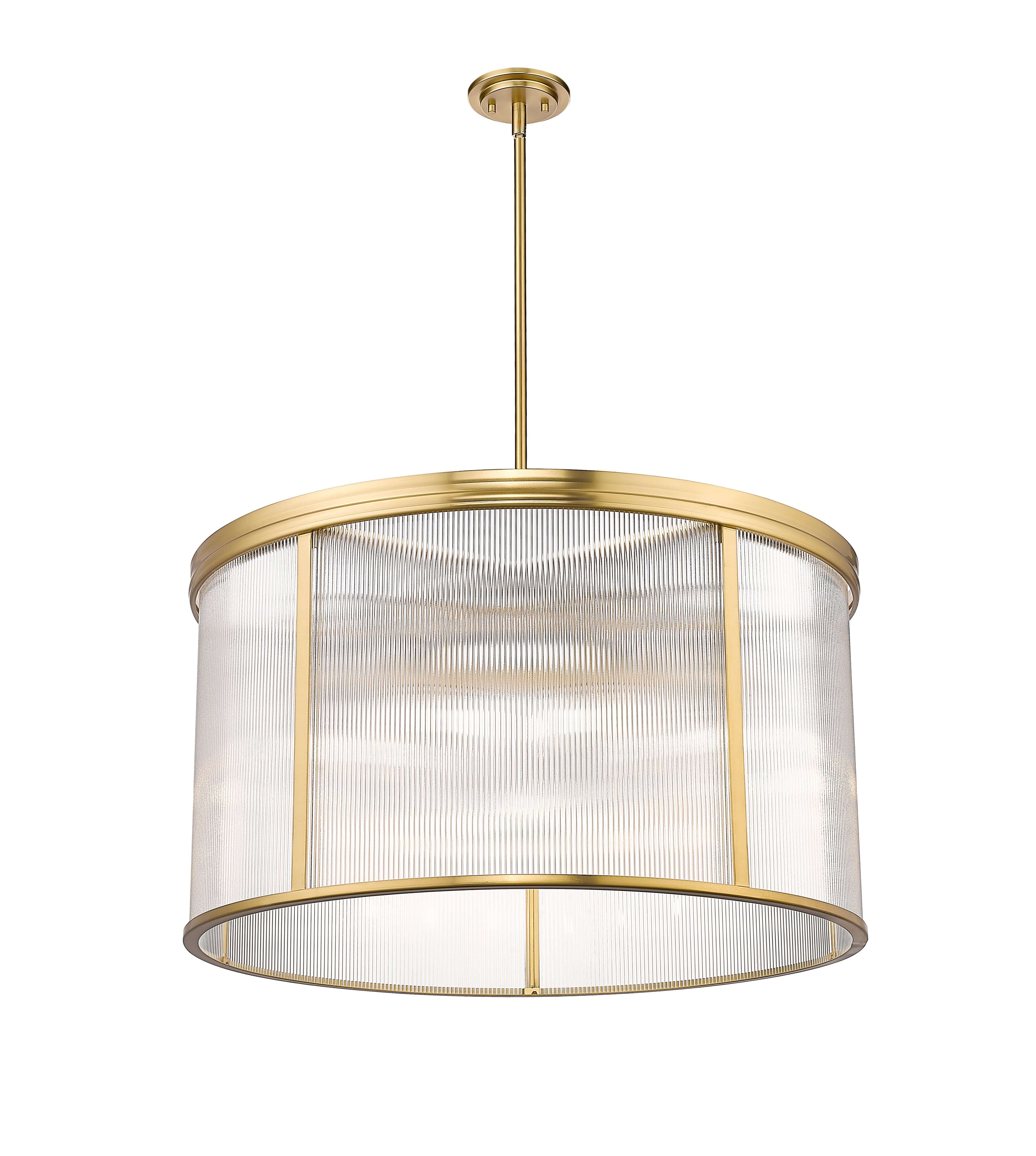 Carnaby 9 Light Chandelier Modern Gold