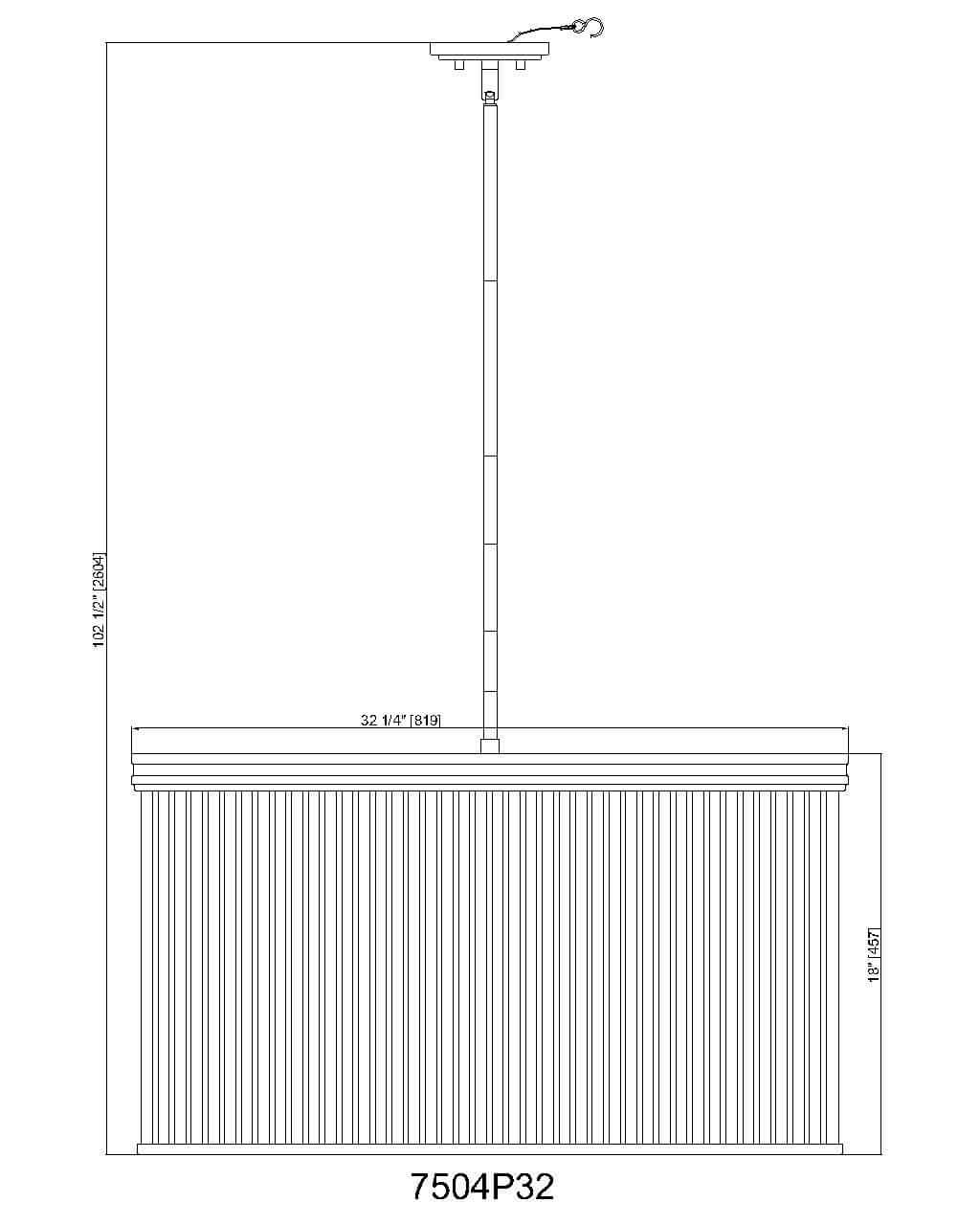 Carnaby 9 Light Chandelier Modern Gold