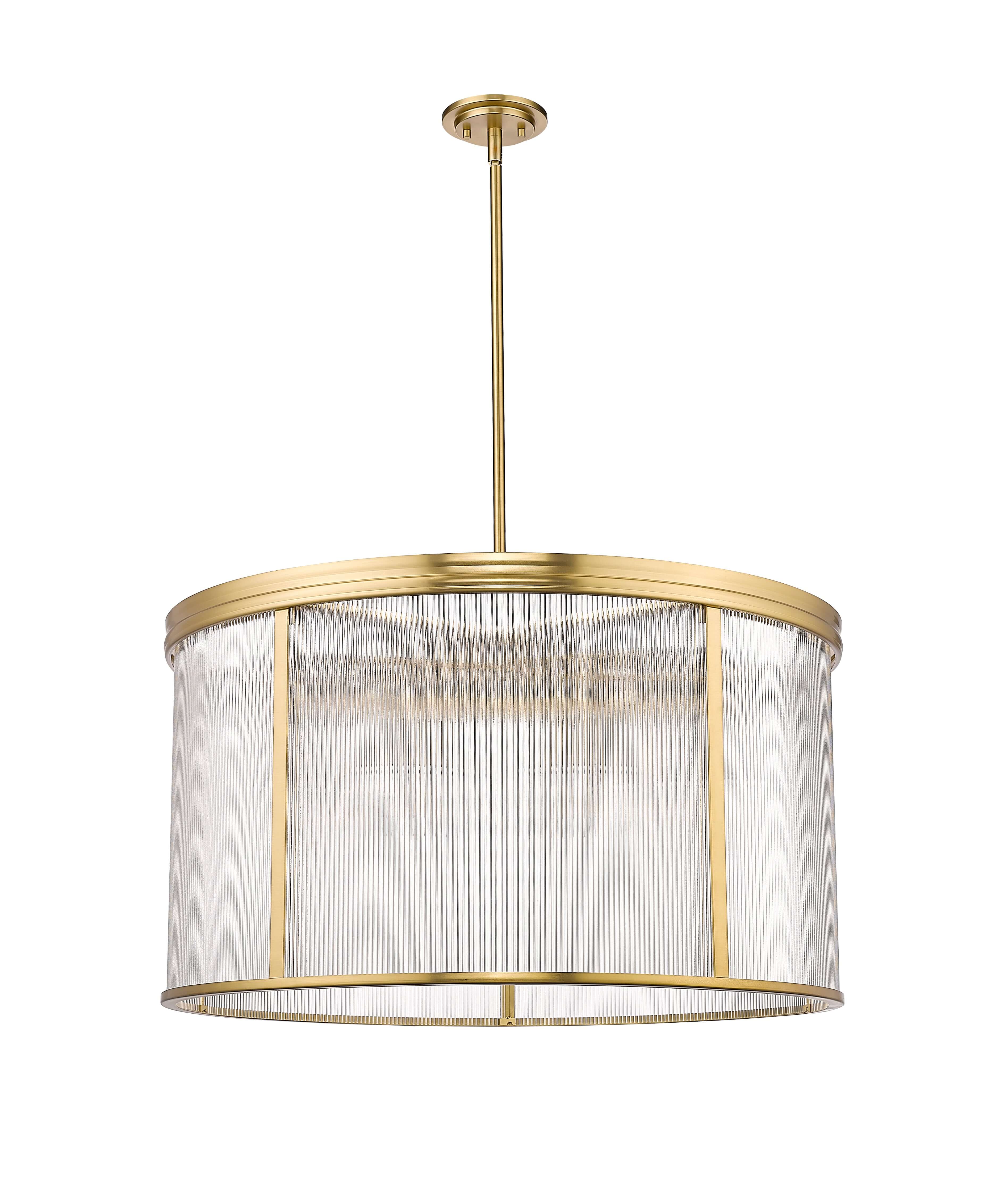 Carnaby 9 Light Chandelier Modern Gold