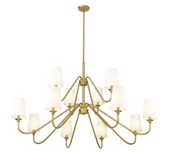 Gianna 12 Light Chandelier Modern Gold