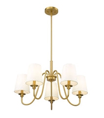 Gianna 5 Light Chandelier Modern Gold