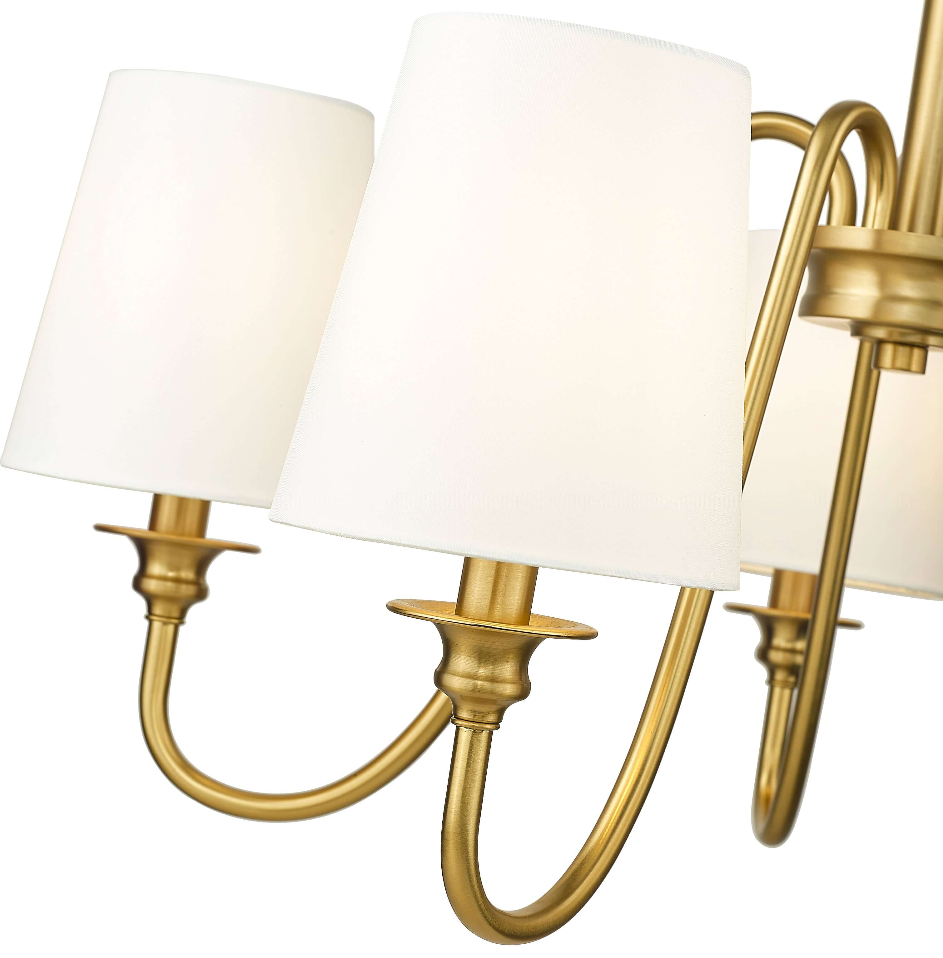 Gianna 5 Light Chandelier Modern Gold