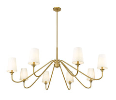 Gianna 8 Light Chandelier Modern Gold