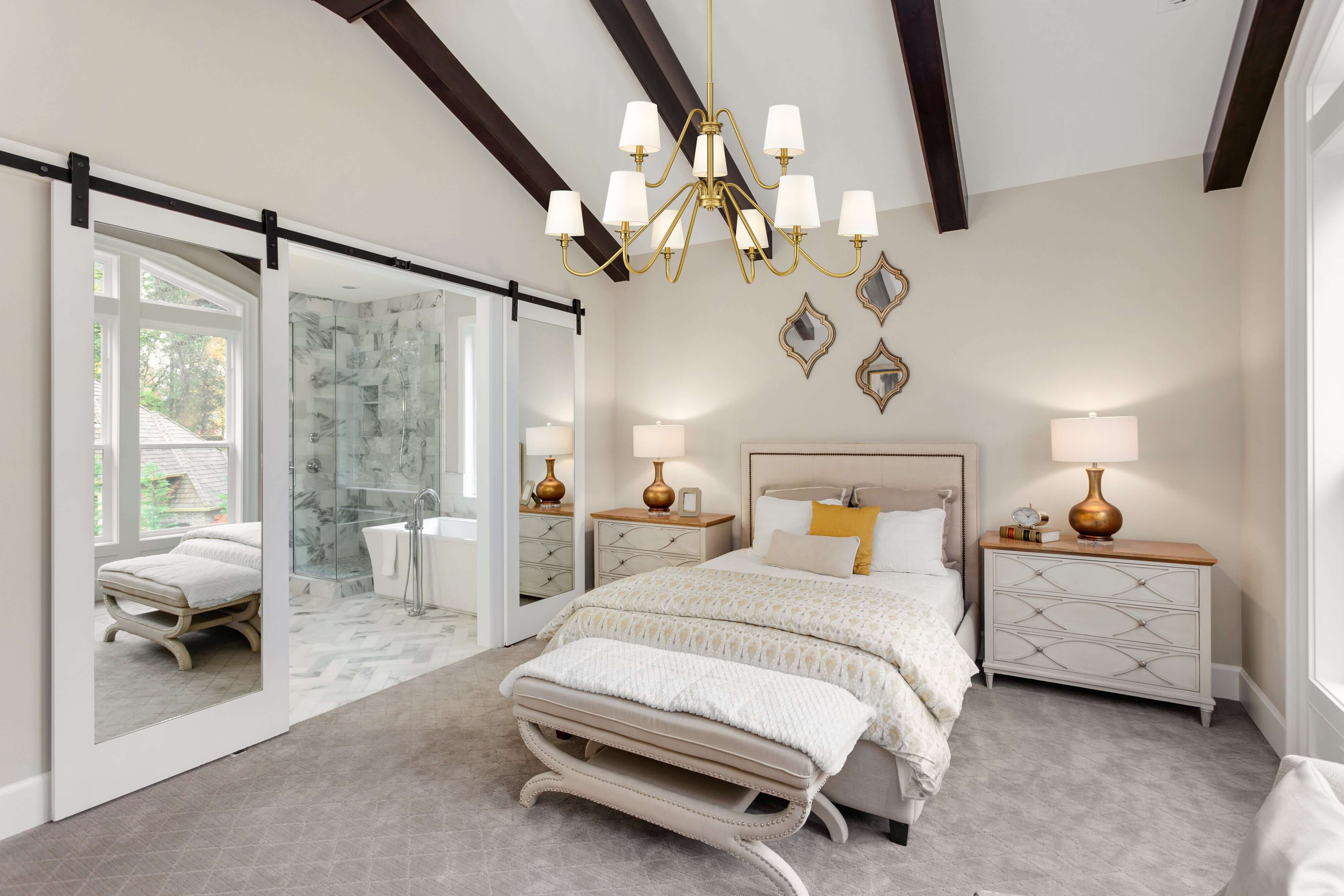 Gianna 9 Light Chandelier Modern Gold