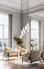 Alton 11 Light Chandelier Brushed Nickel