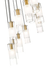 Alton 11 Light Chandelier Modern Gold