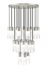 Alton 27 Light Chandelier Brushed Nickel