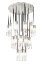 Alton 27 Light Chandelier Brushed Nickel