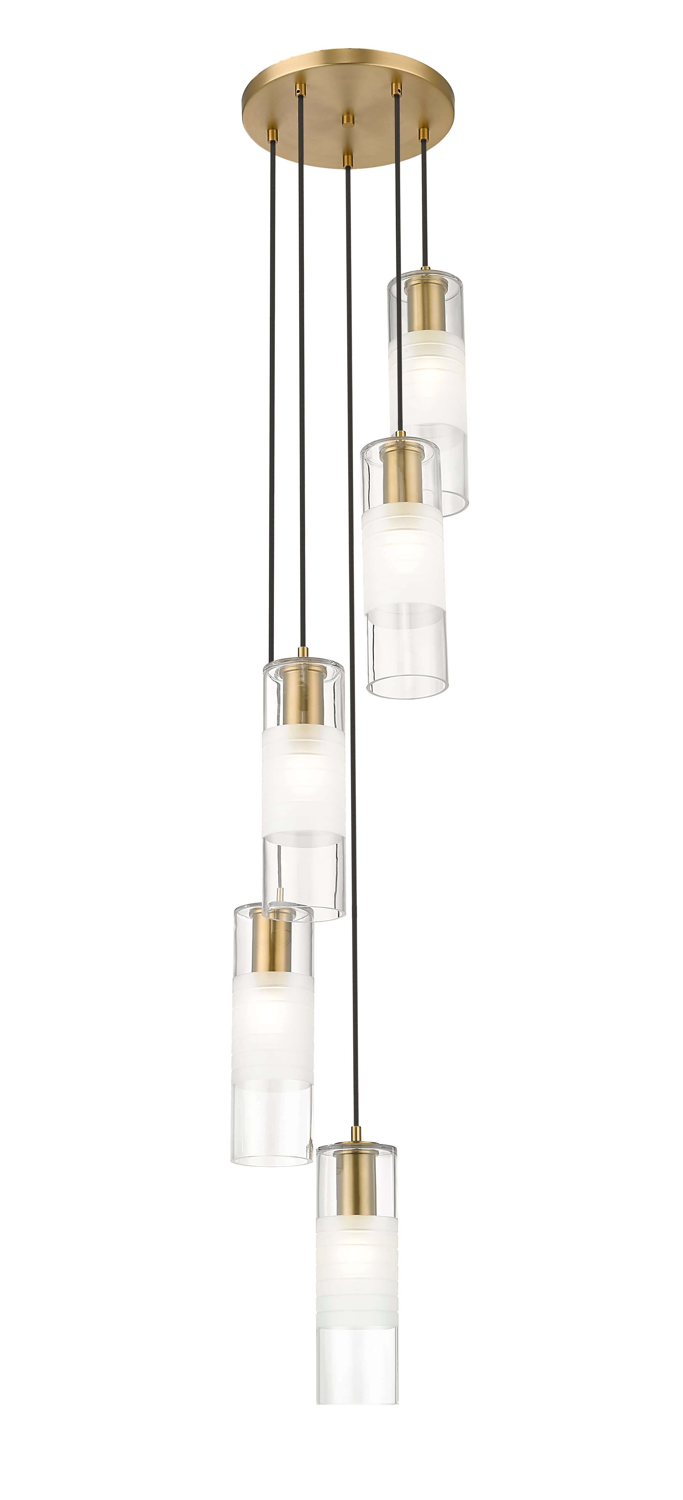 Alton 5 Light Chandelier Modern Gold