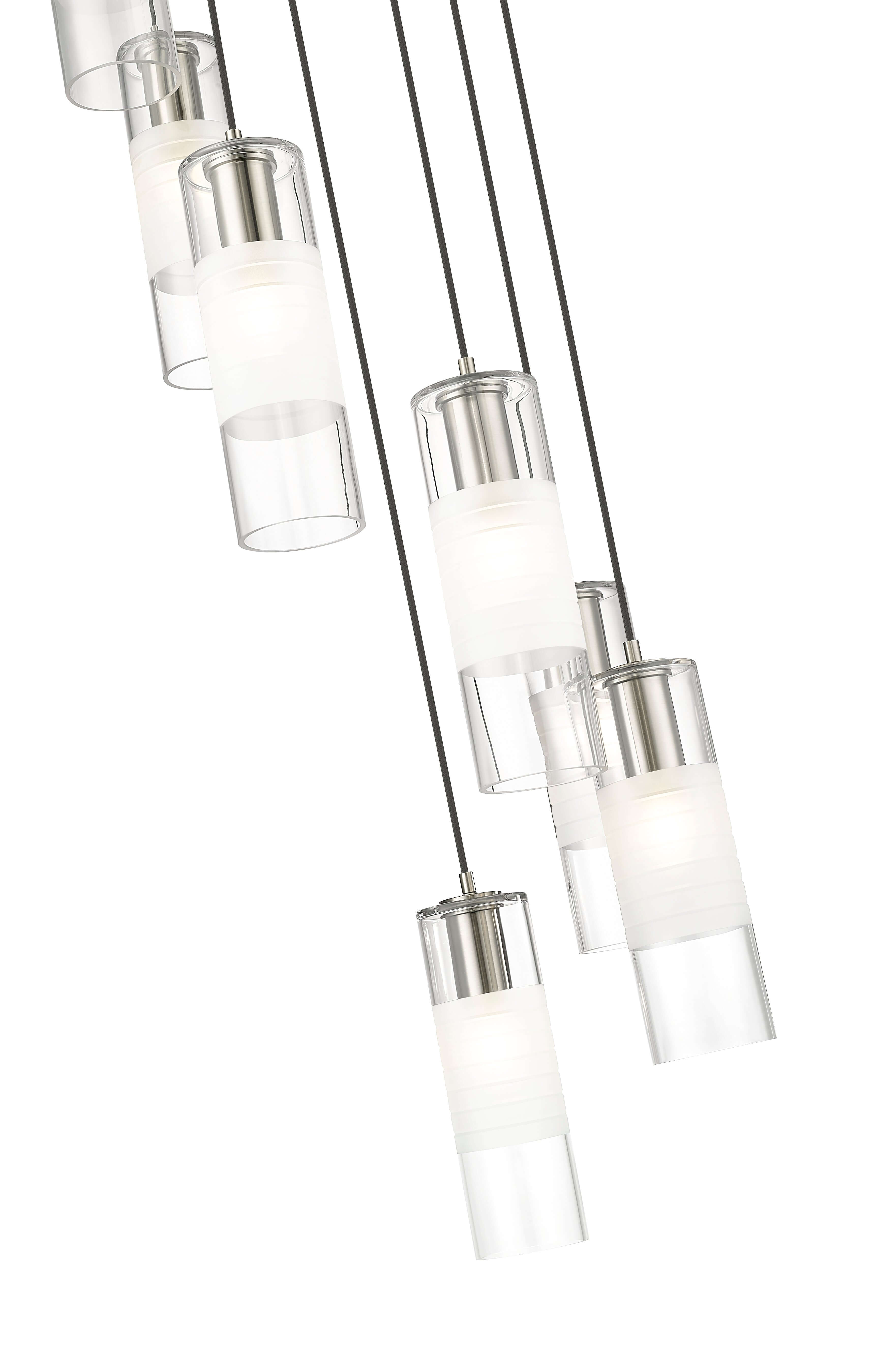 Alton 7 Light Chandelier Brushed Nickel