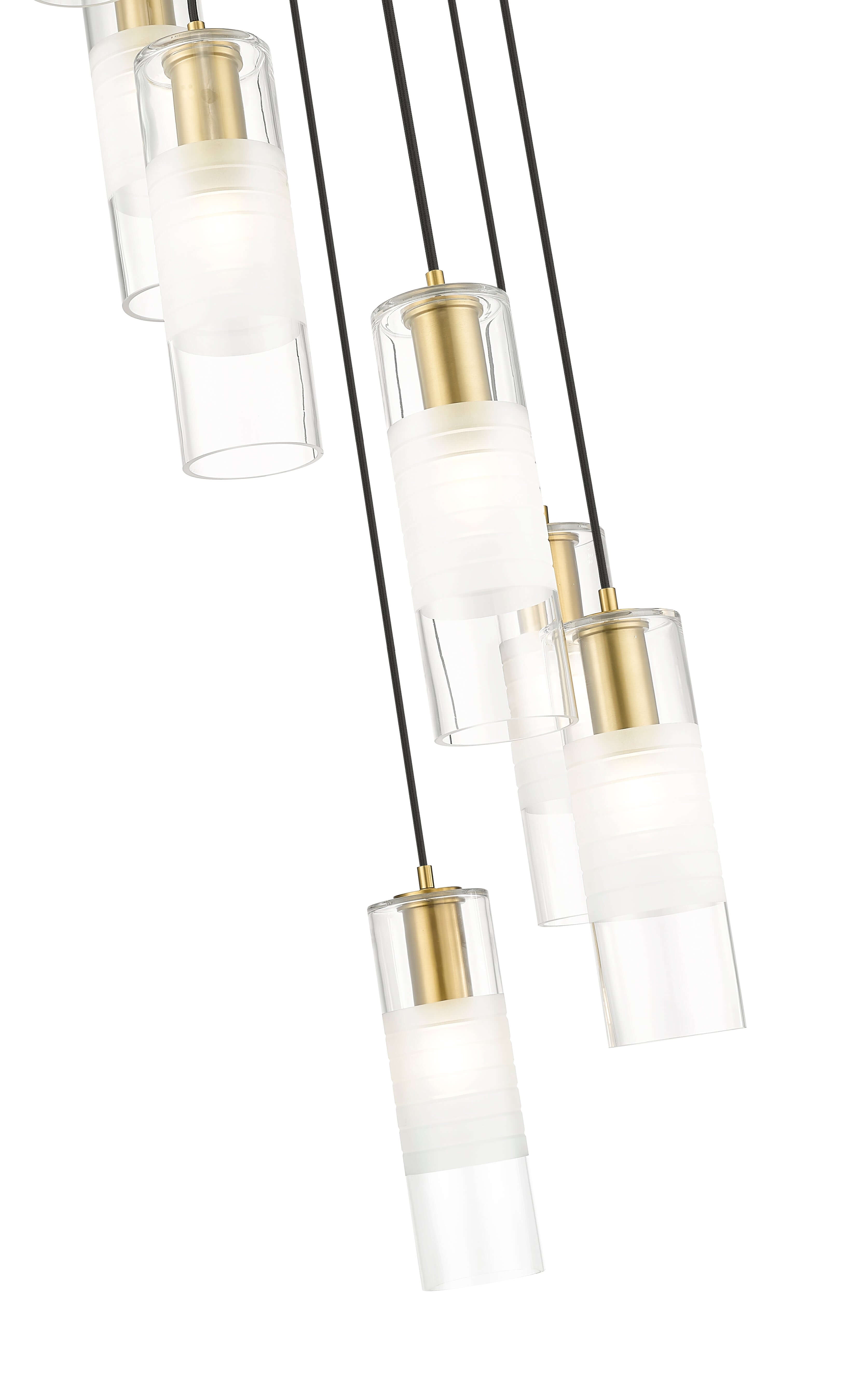Alton 7 Light Chandelier Modern Gold