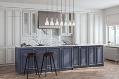 Aimie 7 Light Linear Chandelier Brushed Nickel