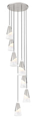 Aimie 7 Light Chandelier Brushed Nickel