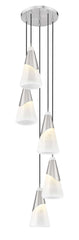 Aimie 5 Light Chandelier Brushed Nickel
