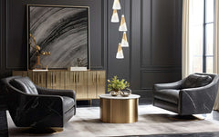 Aimie 5 Light Chandelier Modern Gold