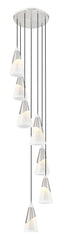 Aimie 7 Light Chandelier Brushed Nickel