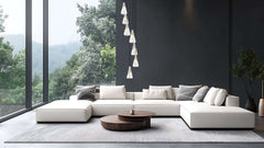 Aimie 7 Light Chandelier Brushed Nickel
