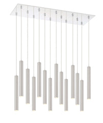 Forest LED 14 Light Chandelier Chrome
