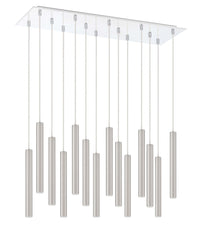 Forest LED 14 Light Chandelier Chrome