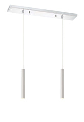 Forest LED 2 Light Linear Chandelier Chrome