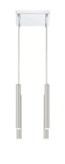 Forest LED 4 Light Chandelier Chrome