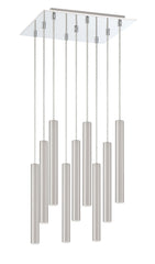 Forest LED 9 Light Chandelier Chrome