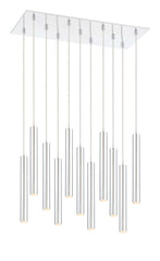 Forest LED 11 Light Chandelier Chrome