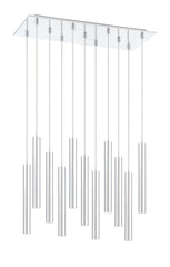 Forest LED 11 Light Chandelier Chrome