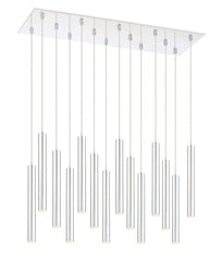 Forest LED 14 Light Chandelier Chrome