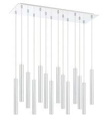 Forest LED 14 Light Chandelier Chrome