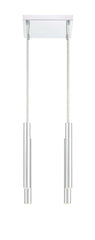 Forest LED 4 Light Chandelier Chrome