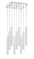 Forest LED 9 Light Chandelier Chrome
