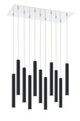 Forest LED 11 Light Chandelier Chrome
