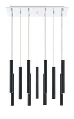 Forest LED 11 Light Chandelier Chrome