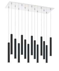 Forest LED 14 Light Chandelier Chrome