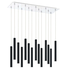 Forest LED 14 Light Chandelier Chrome
