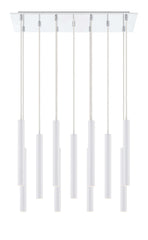 Forest LED 11 Light Chandelier Chrome
