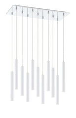 Forest LED 11 Light Chandelier Chrome