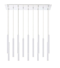 Forest LED 14 Light Chandelier Chrome