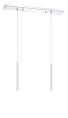 Forest LED 2 Light Linear Chandelier Chrome