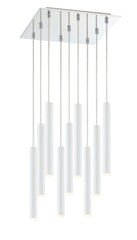 Forest LED 9 Light Chandelier Chrome