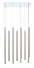 Forest LED 11 Light Chandelier Chrome