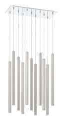 Forest LED 11 Light Chandelier Chrome
