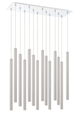 Forest LED 14 Light Chandelier Chrome