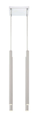Forest LED 4 Light Chandelier Chrome