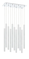 Forest LED 11 Light Chandelier Chrome