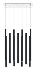 Forest LED 11 Light Chandelier Chrome